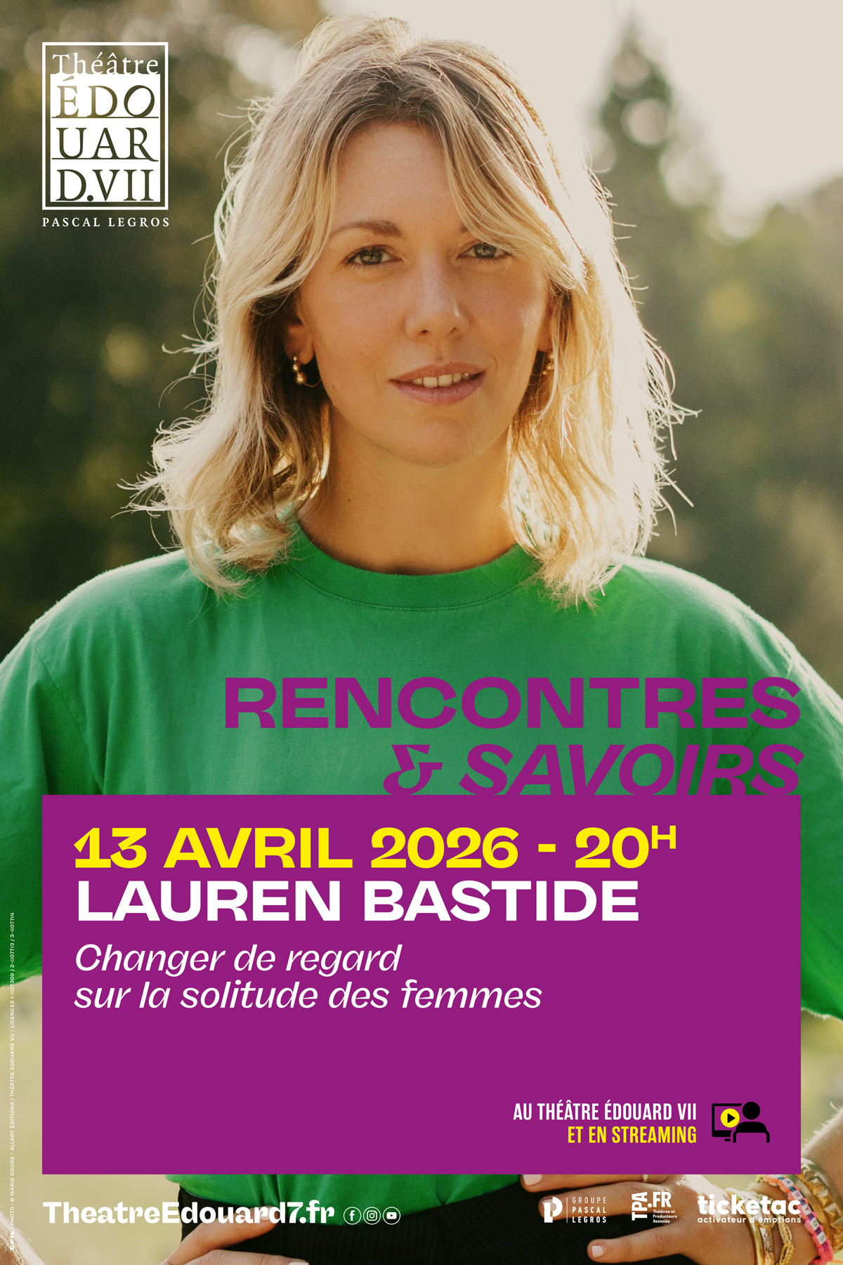 Affiche du spectacle : Lauren Bastide