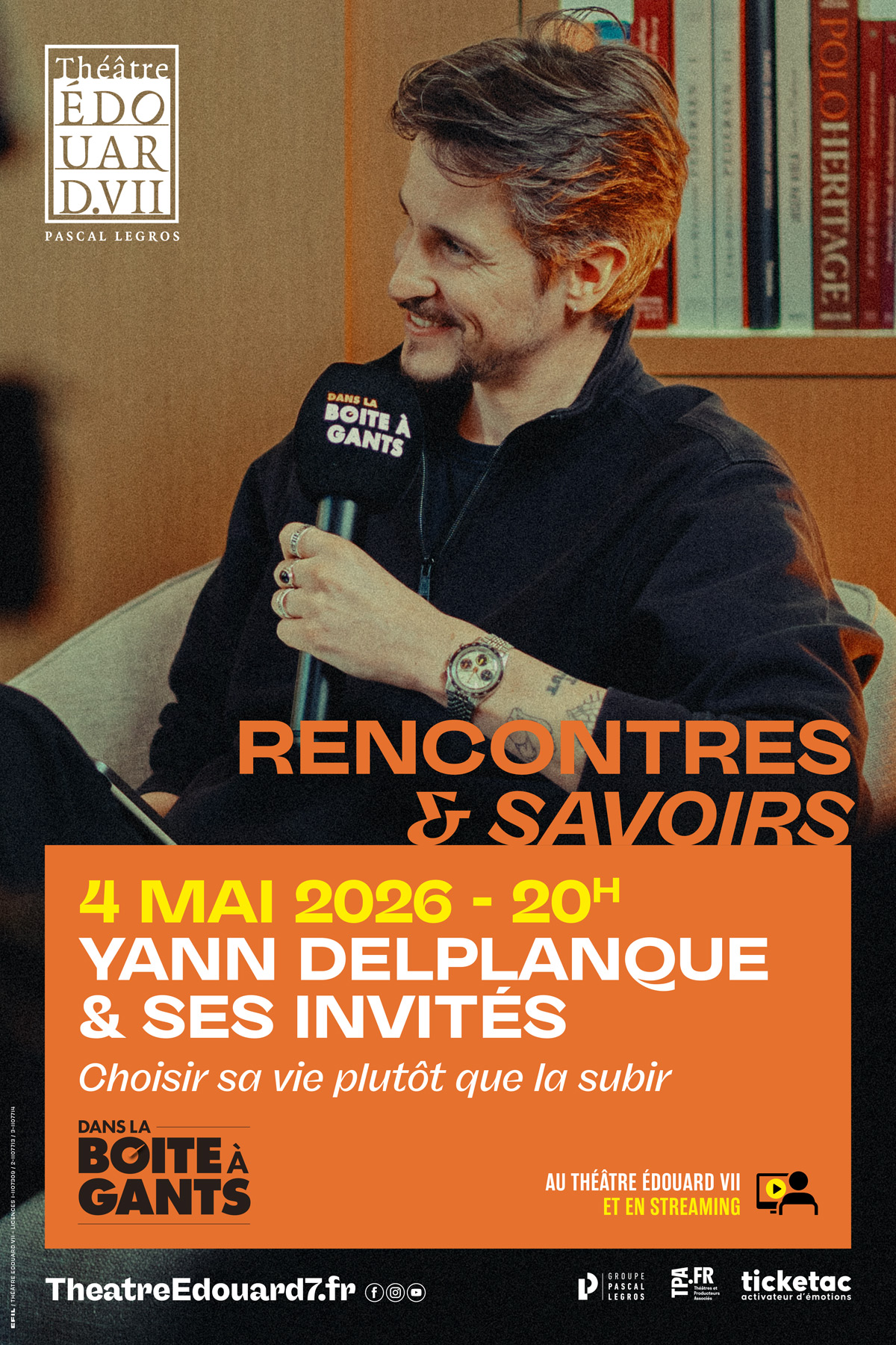 Affiche du spectacle : Yann Delplanque