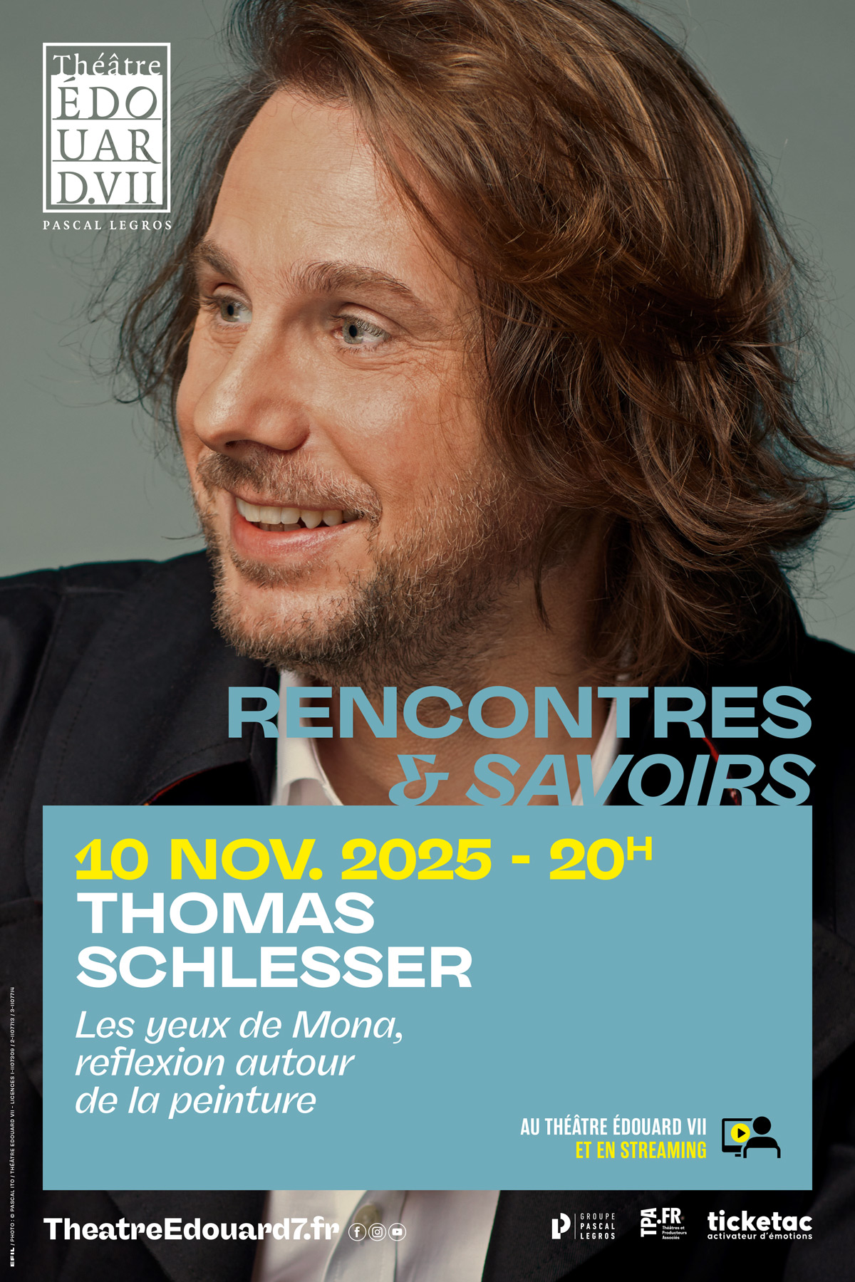 Affiche du spectacle : Thomas Schlesser