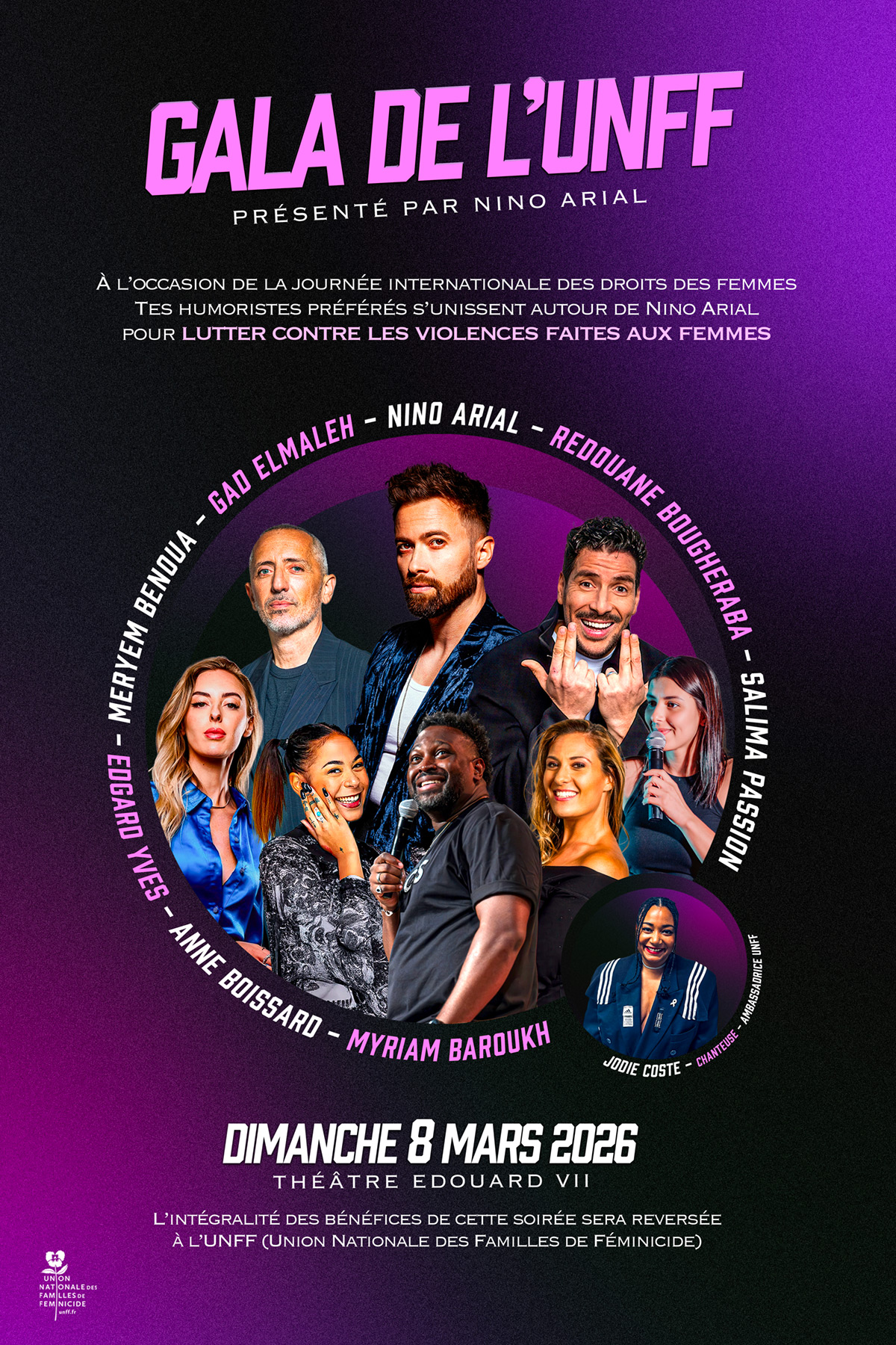 Affiche du spectacle : Gala de l’UNFF