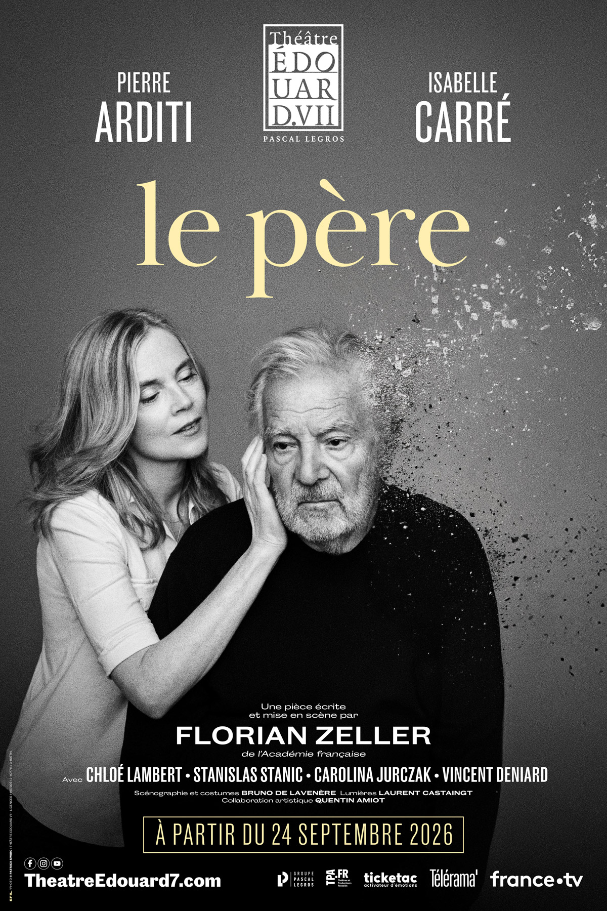 Affiche du spectacle : Le Père