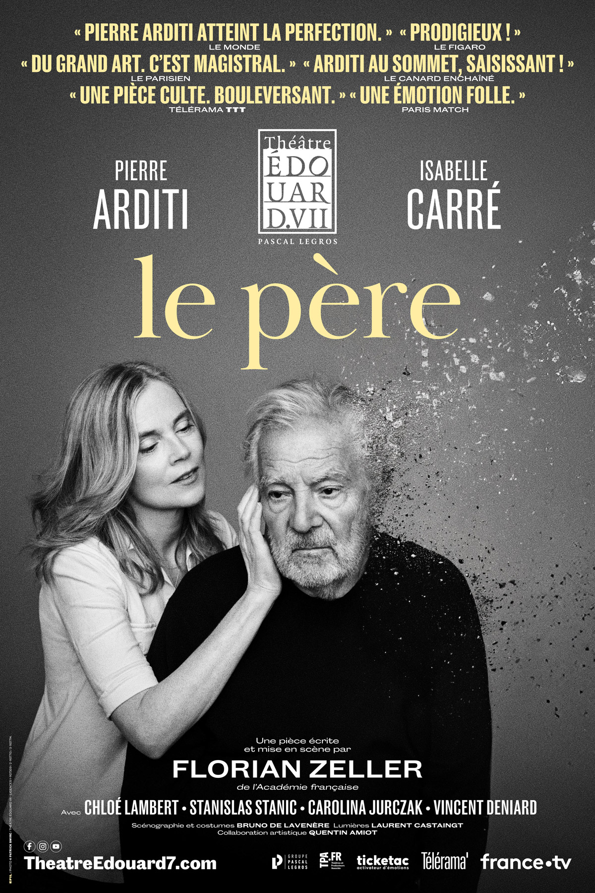 Affiche du spectacle : Le Père