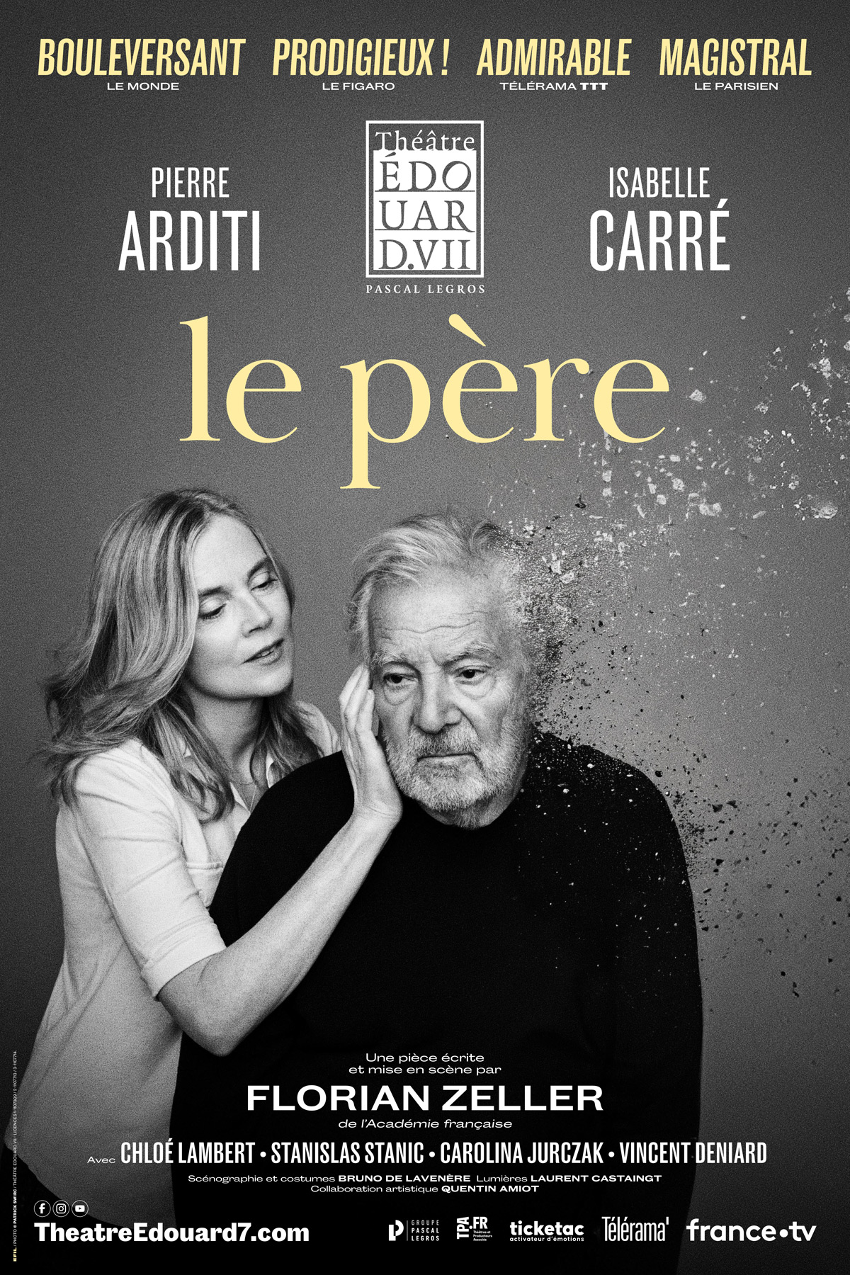 Affiche du spectacle : Le Père