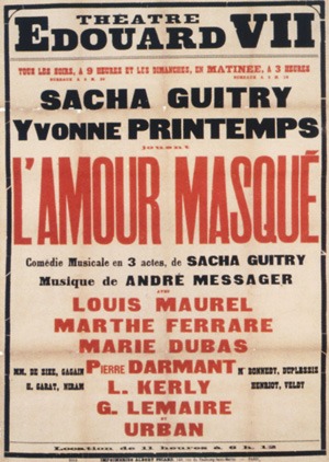 Edouard VII est le théâtre, sur les planches et en dehors, de la relation passionnelle entre Sacha Guitry et Yvonne Printemps.